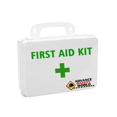 ADVANCE SAFETY WORLD FIRST AID KIT 10PC 1EA