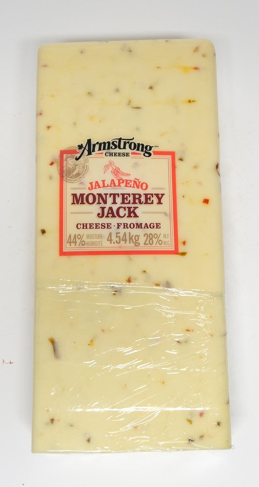 ARMSTRONG MONTEREY JACK CHEESE WITH JALAPENO 4.54KG