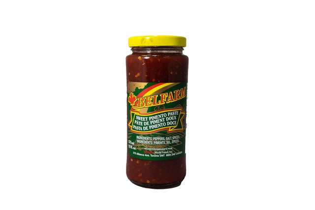 BELFARM SWEET PIMENTO PASTE 375ML