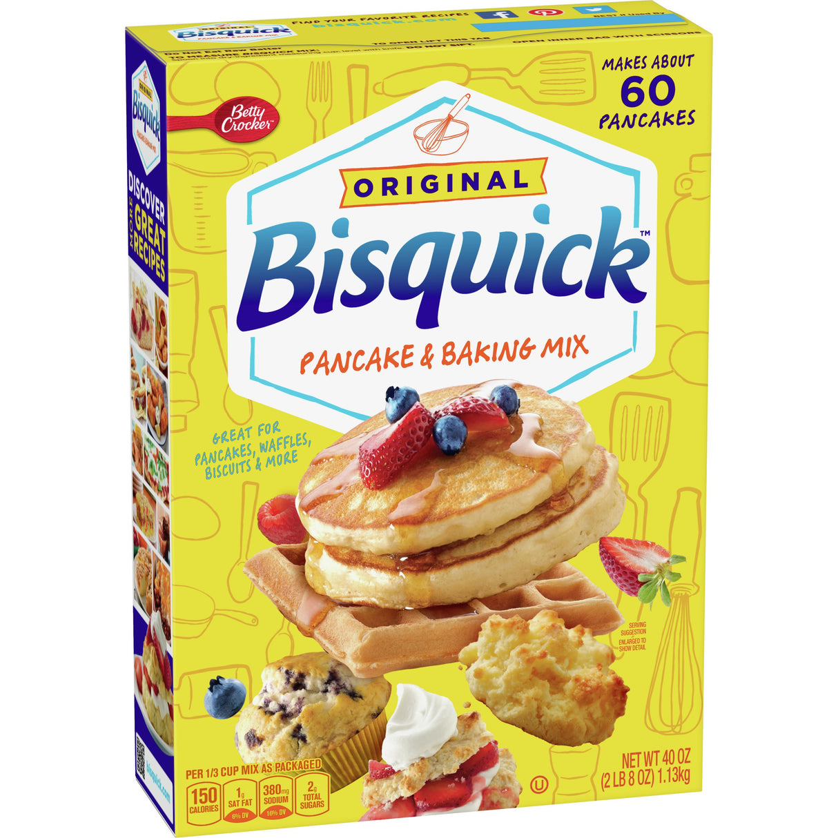 BETTY CROCKER BISQUICK 10X1.13KG