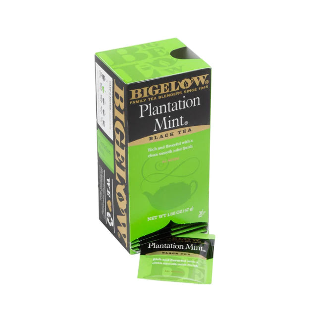 BIGELOW PLANTATION MINT TEA 6X28EA