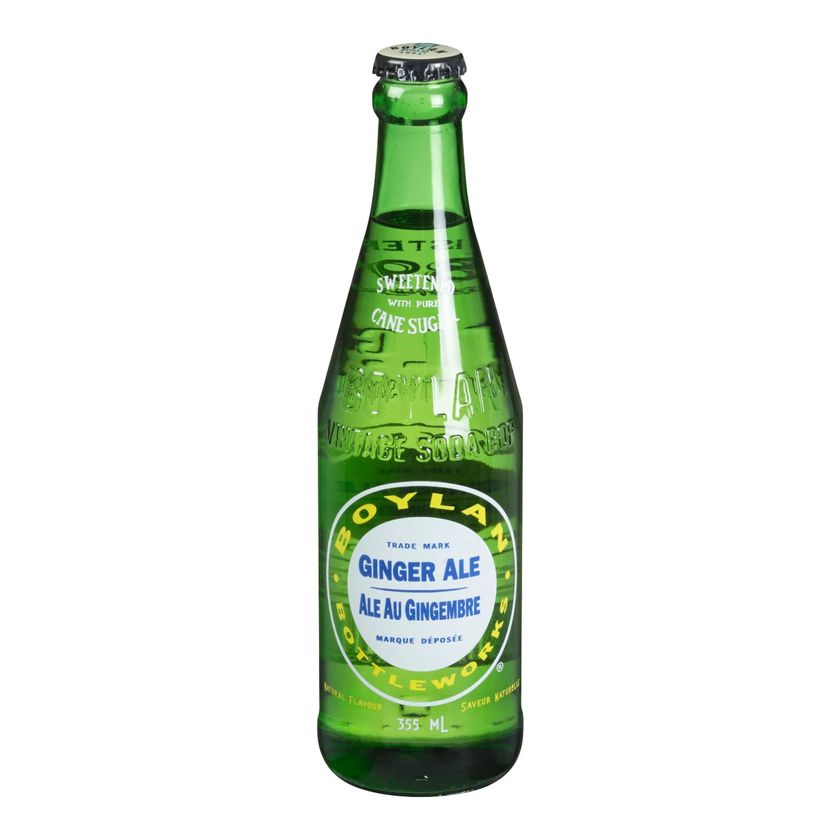 BOYLAN GINGERALE SODA GLASS 24X355ML