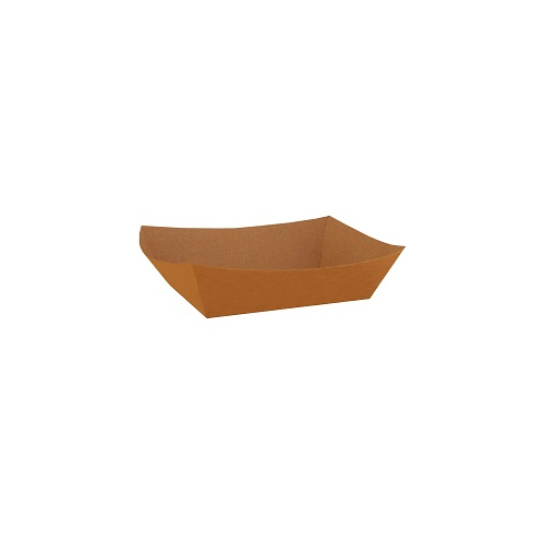 CALIBRE 1LB BROWN ECO FOOD TRAYS 4X250EA