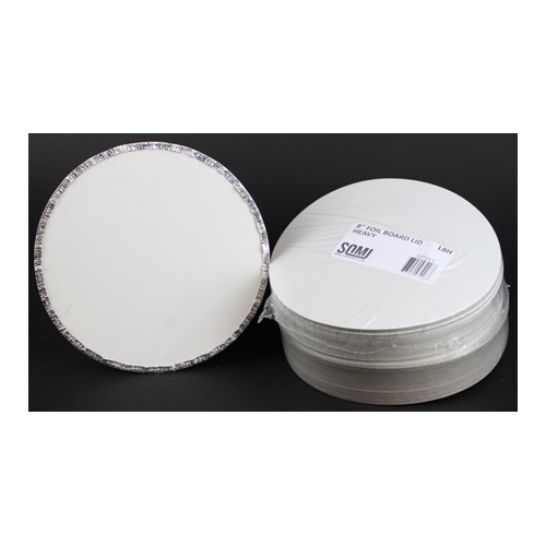 CALIBRE 8" ROUND HEAVY BOARD LIDS 500EA
