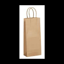 CALIBRE BROWN BOTTLE BAG TWISTED HANDLE 250EA