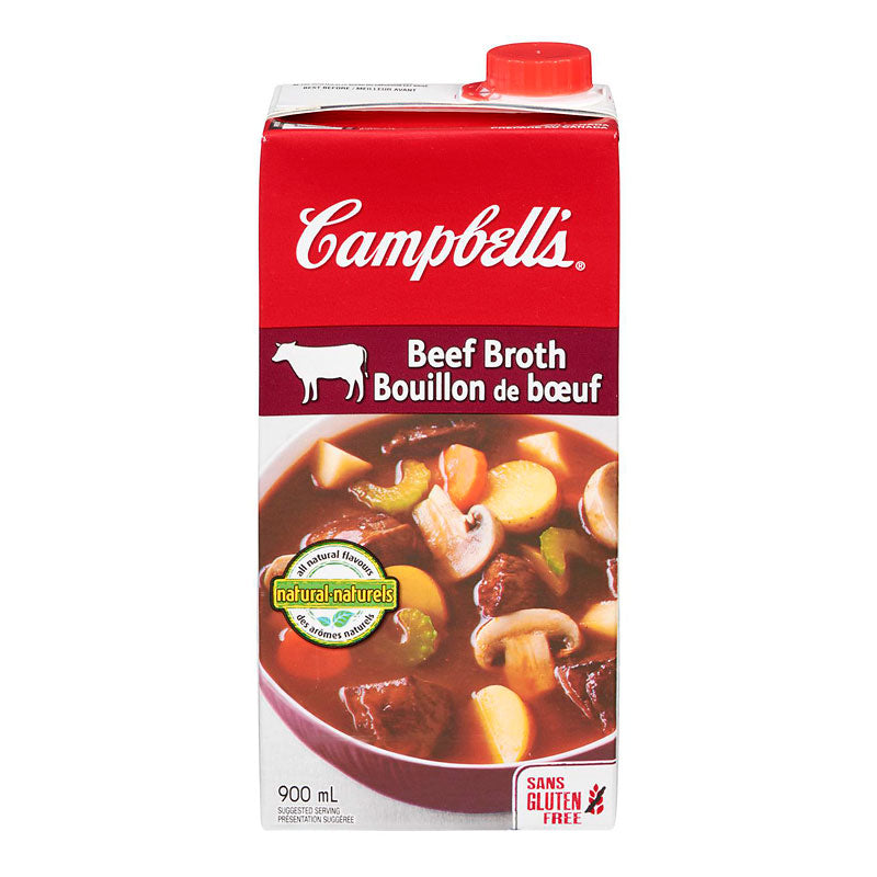 CAMPBELLS BEEF BROTH 900ML
