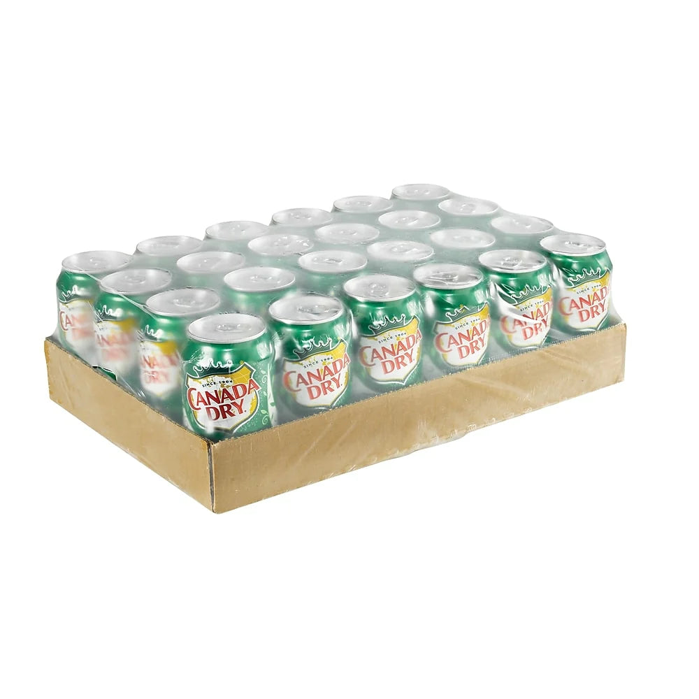 CANADA DRY GINGERALE CANS 24X355ML