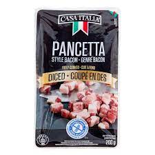 CASA ITALIA PANCETTA DICED 200GR