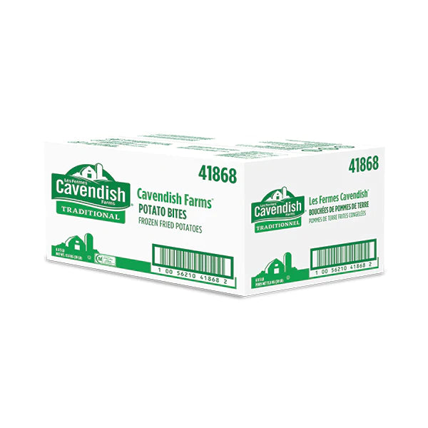 CAVENDISH POTATO BITES 6X5LB
