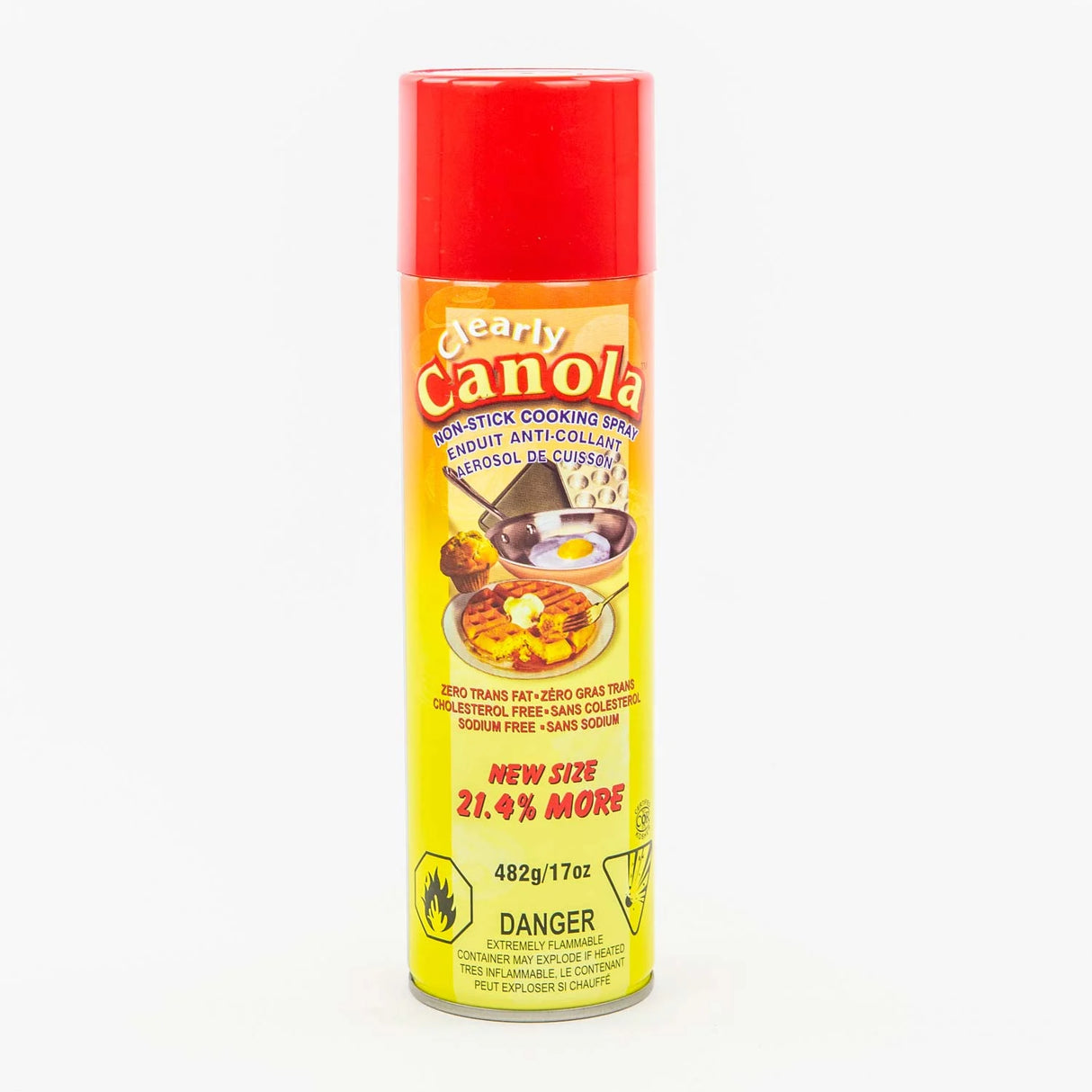 CLEARLY CANOLA COOKING SPRAY 6X482GR