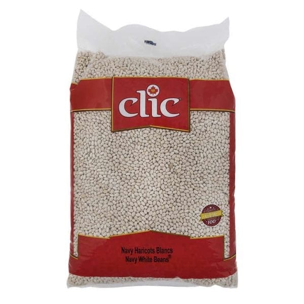 CLIC WHITE NAVY BEANS 5KG Default Title
