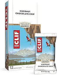 CLIF BAR COCONUT CHOCOLATE CHIP 12X68GR