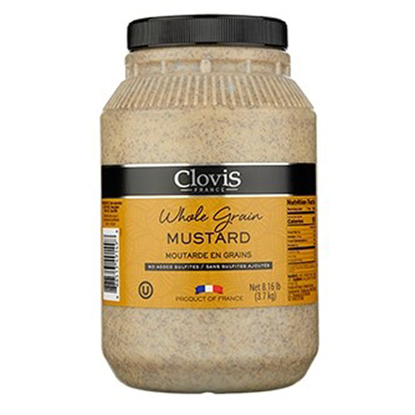 CLOVIS GRAINY DIJON MUSTARD 8.16LB