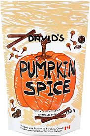 DAVIDS PUMPKIN SPICE BLEND 130GR