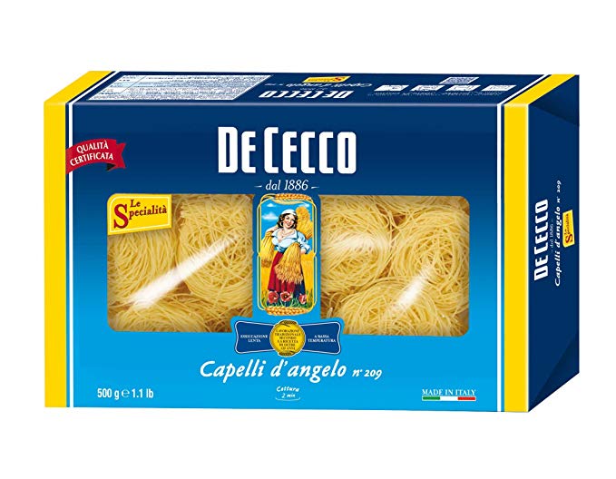 DECECCO CAPELLI DI ANGELO #209 PASTA 8X500GR
