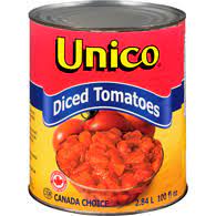 UNICO DICED TOMATOES 6X100OZ