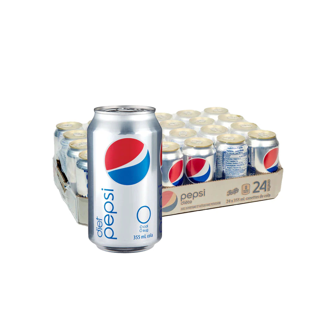 DIET PEPSI CANS 24X355ML