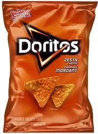 DORITOS ZESTY CHEESE 32X70GR