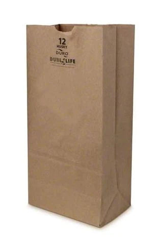 DUBL LIFE 12LB BROWN BAGS 500EA