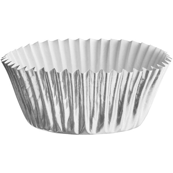 ENJAY SILVER BRITE FOIL BAKING CUPS 500EA