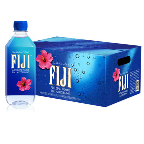 FIJI WATER PLASTIC 24X500ML Default Title