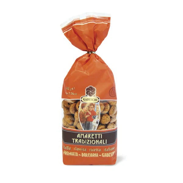 GADESCHI MINI AMARETTI BISCOTTI COOKIES 200GR – Mia Food Service