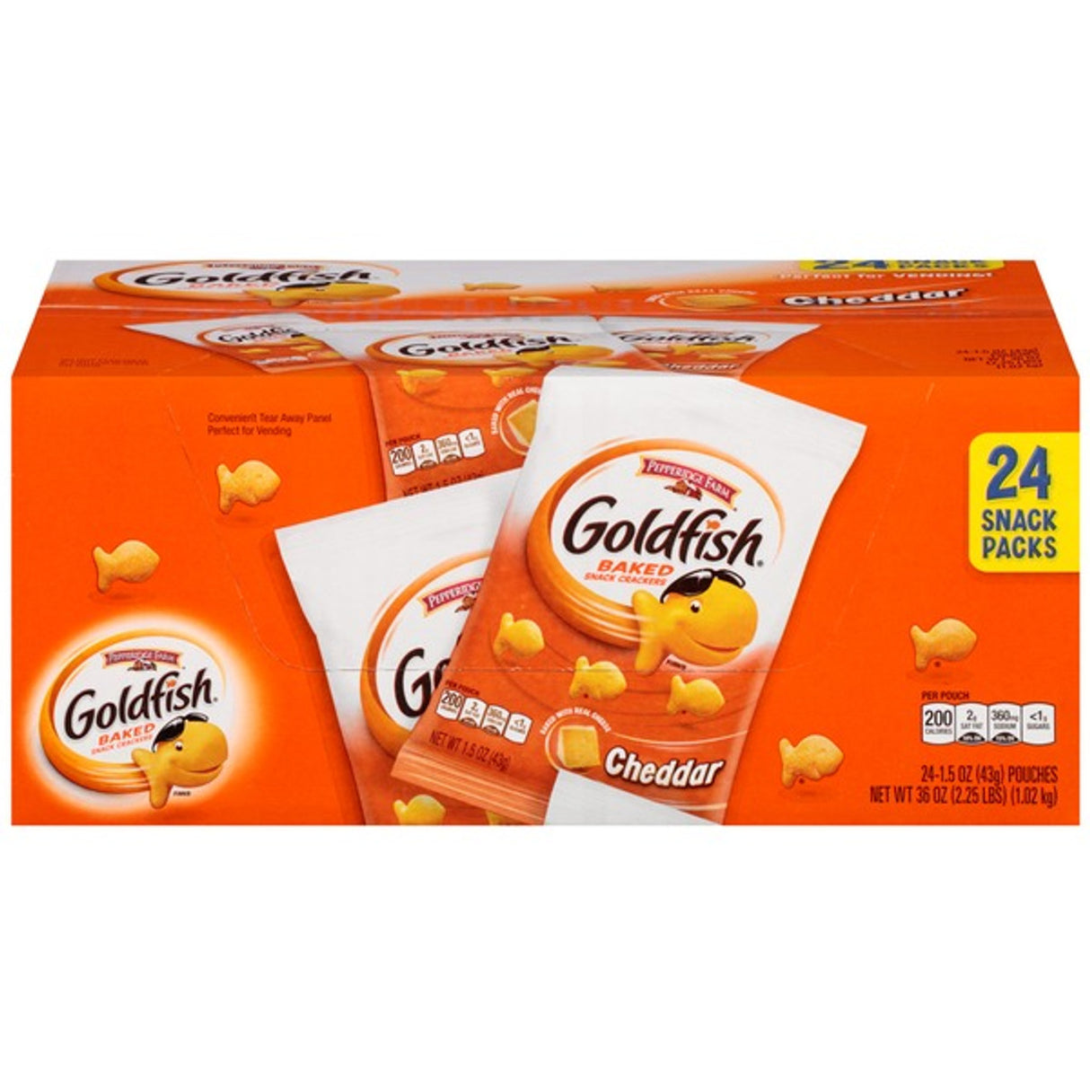 GOLDFISH CRACKERS 24X43GR
