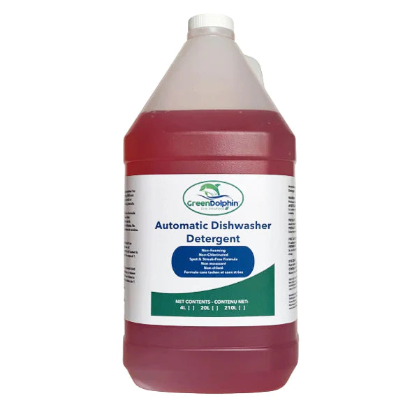 GREEN DOLPHIN AUTOMATIC DISHWASHER DETERGENT 4X4L