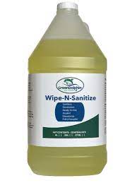 GREEN DOLPHIN WIPE N SANITIZE 4L