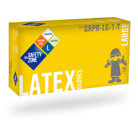 LATEX GLOVES LARGE 100EA