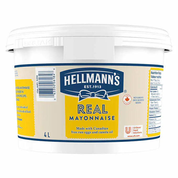 HELLMANNS MAYONNAISE 4L