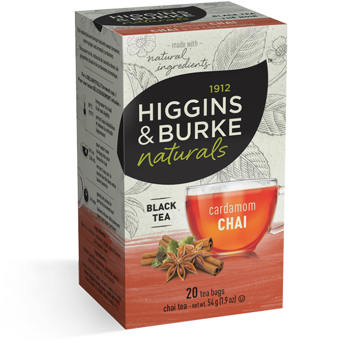 HIGGINS & BURKE CHAI TEA 6X20EA