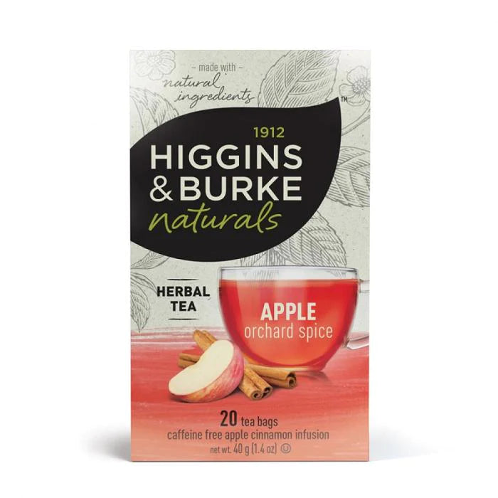HIGGINS & BURKE APPLE CINNAMON 6X20EA