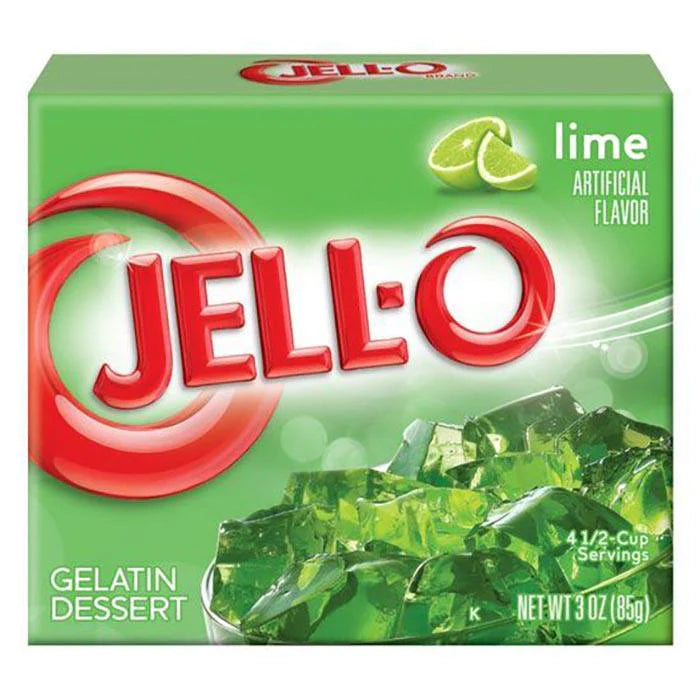JELLO LIME 85GR