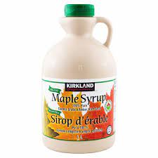 KIRKLAND SIGNATURE ORGANIC MAPLE SYRUP 1L
