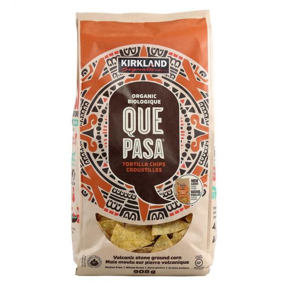 KIRKLAND SIGNATURE QUE PASA TORTILLA CHIPS 908GR