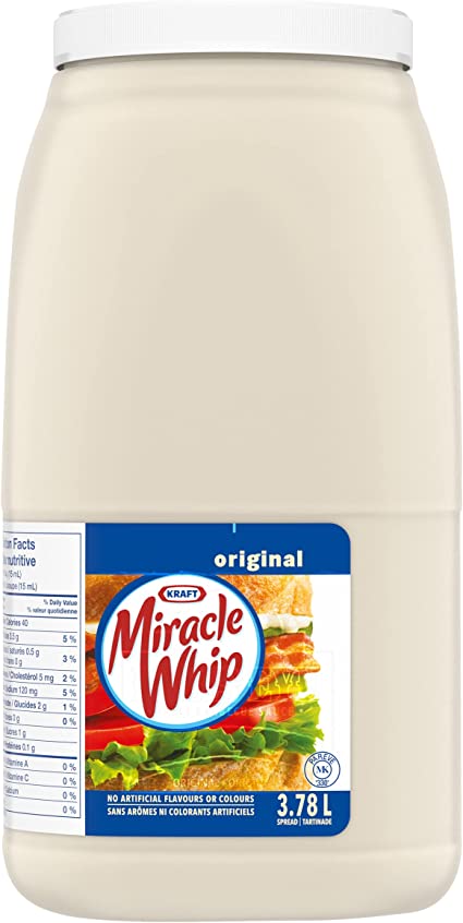 KRAFT HEINZ MIRACLE WHIP 3.78L