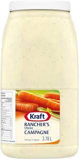 KRAFT RANCHERS CHOICE DRESSING 3.78L