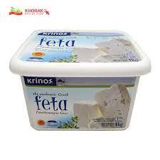 KRINOS AUTHENTIC GREEK FETA CHEESE 1KG – Mia Food Service