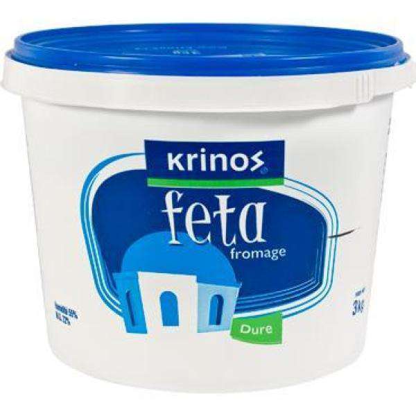 KRINOS HARD FETA CHEESE 3KG