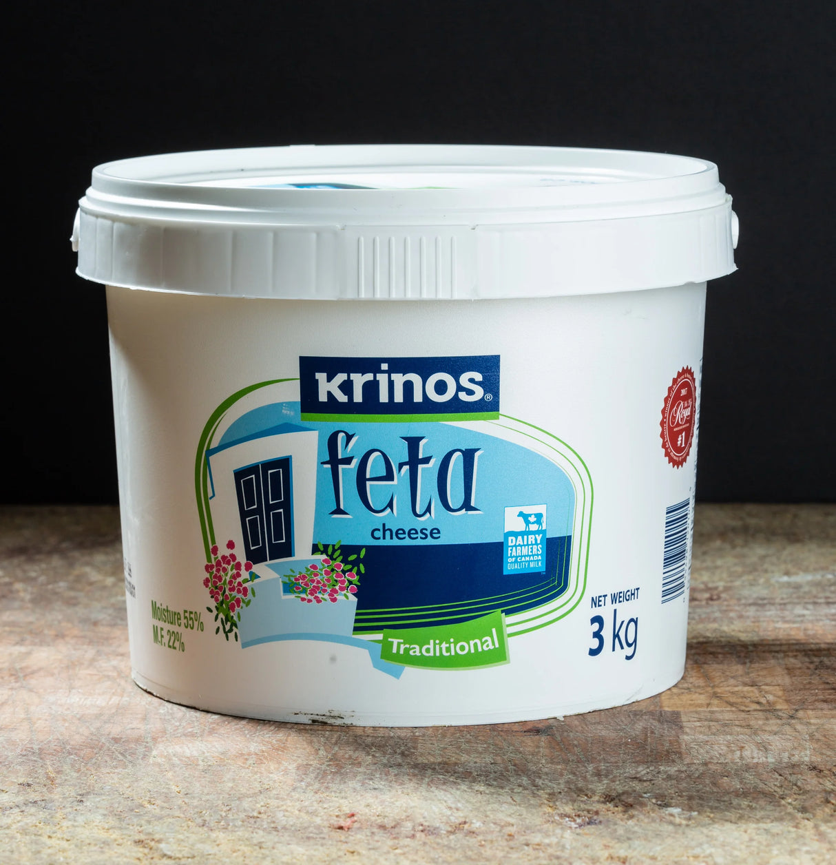 KRINOS TRADITIONAL FETA CHEESE 3KG