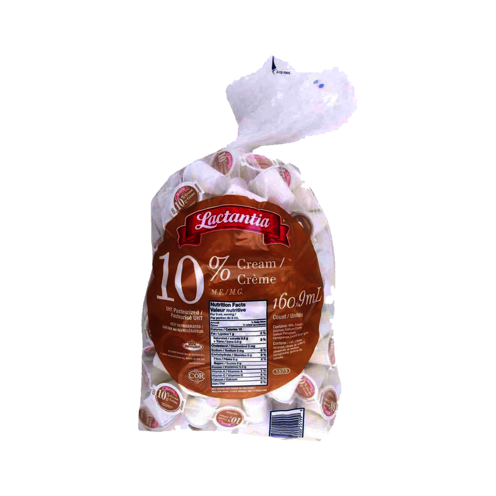 LACTANTIA CREAMERS 10% 160X9ML