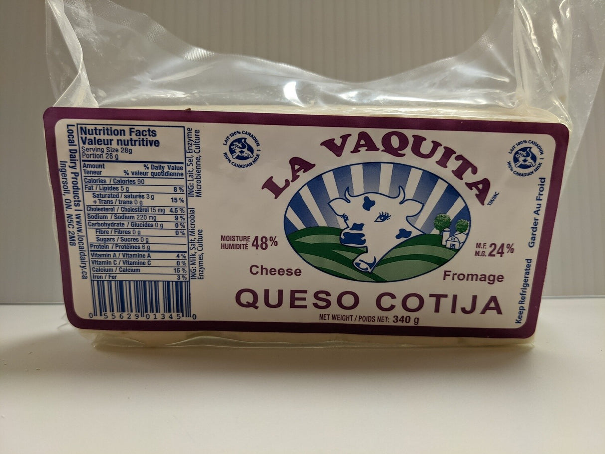 LA VAQUITA COTIJA CHEESE 340GR
