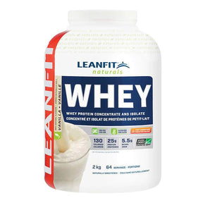 LEANFIT NATURAL WHEY VANILLA 2KG Default Title