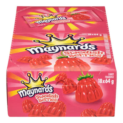 MAYNARDS SWEDISH BERRIES 18X64GR