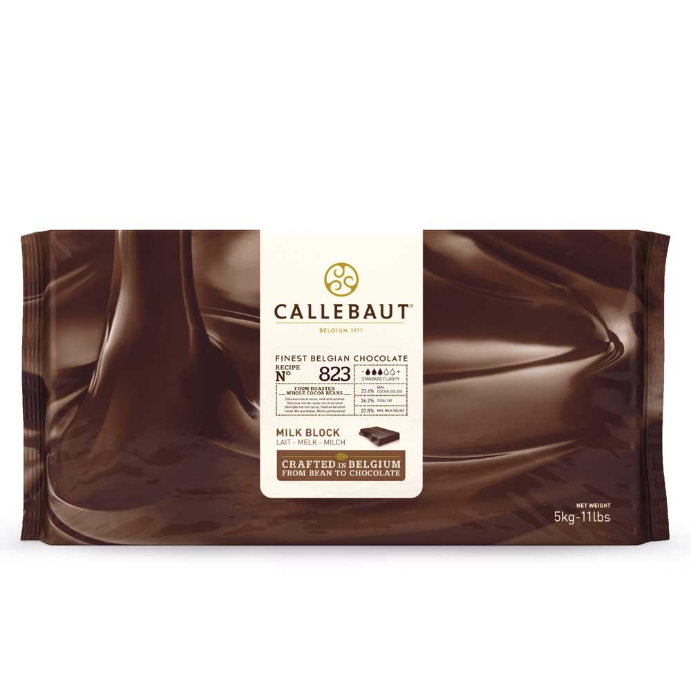CALLEBAUT 33% MILK CHOCOLATE BLOCK 5KG
