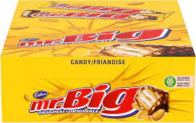MR BIG REGULAR CHOCOLATE BARS 24X60GR