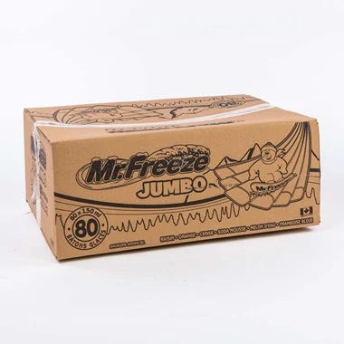 MR FREEZE ASSORTED JUMBO FREEZE POPS 80X150ML