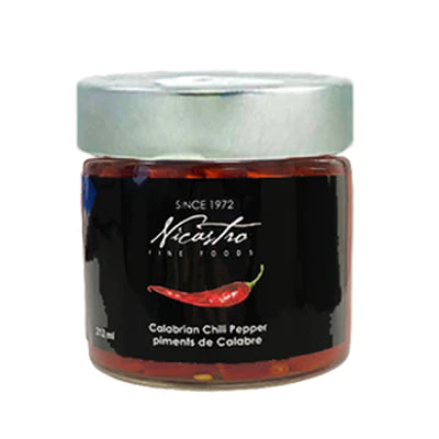 NICASTRO CHILI PEPPER OLIVE OIL 250ML