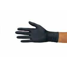 NITRILE BLACK GLOVES XL 10X100EA Default Title